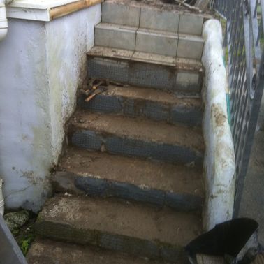 Mastic Asphalt Staircase