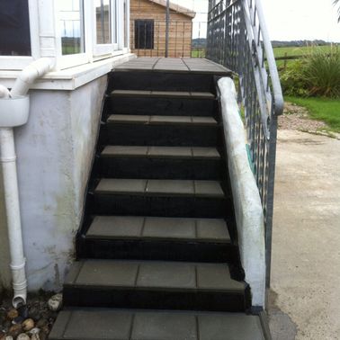 Mastic Asphalt Staircase